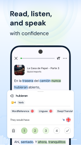 اسکرین شات 4 برنامه LingQ: Learn Languages Fast