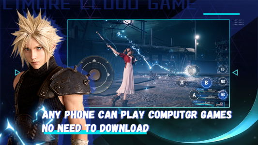 اسکرین شات 1 برنامه Limore Cloud Game