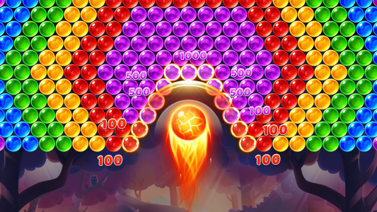 اسکرین شات 1 بازی Bubble Shooter Genies