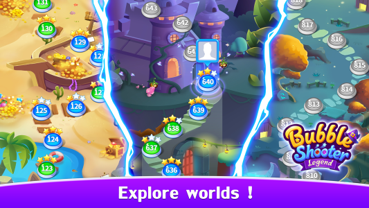 اسکرین شات 4 بازی Bubble Shooter Legend