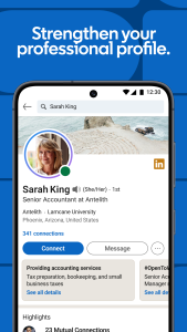 اسکرین شات 4 برنامه LinkedIn: Community & Network