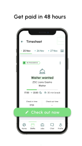 اسکرین شات 4 برنامه Adia - find temporary jobs