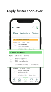 اسکرین شات 3 برنامه Adia - find temporary jobs