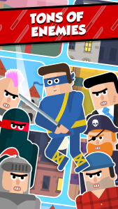 اسکرین شات 3 بازی Mr Ninja - Slicey Puzzles