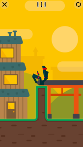 اسکرین شات 5 بازی Mr Ninja - Slicey Puzzles