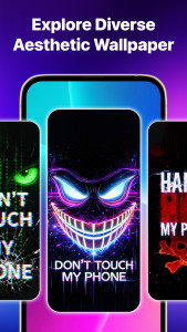 اسکرین شات 4 برنامه Silly Smile Live Wallpaper 4K