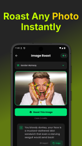 اسکرین شات 4 برنامه RoastGPT: AI Insult & Joke App