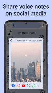 اسکرین شات 5 برنامه Opus Player - WhatsApp Audio