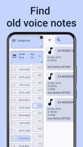 اسکرین شات 6 برنامه Opus Player - WhatsApp Audio