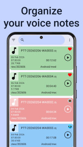 اسکرین شات 7 برنامه Opus Player - WhatsApp Audio