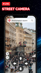 اسکرین شات 4 برنامه Live Earth Map: Street View 3D