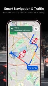 اسکرین شات 3 برنامه Live Satellite View: GPS Maps
