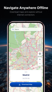 اسکرین شات 8 برنامه Live Satellite View: GPS Maps
