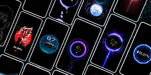 اسکرین شات 1 برنامه Battery Charging Animation