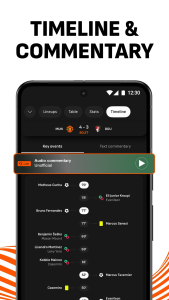 اسکرین شات 6 برنامه LiveScore: Live Sports Scores
