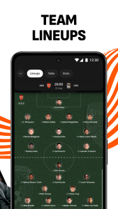 اسکرین شات 2 برنامه LiveScore: Live Sports Scores