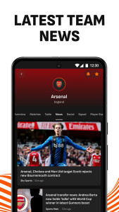 اسکرین شات 4 برنامه LiveScore: Live Sports Scores