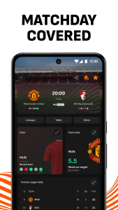 اسکرین شات 3 برنامه LiveScore: Live Sports Scores