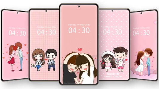 اسکرین شات 2 برنامه Couple Wallpaper HD