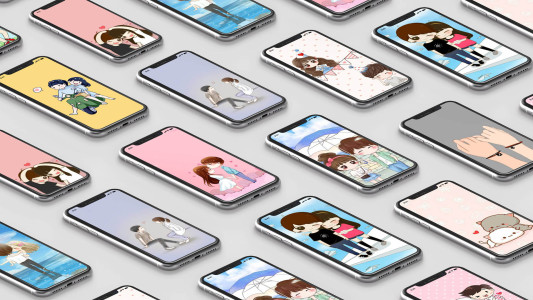 اسکرین شات 8 برنامه Couple Wallpaper HD