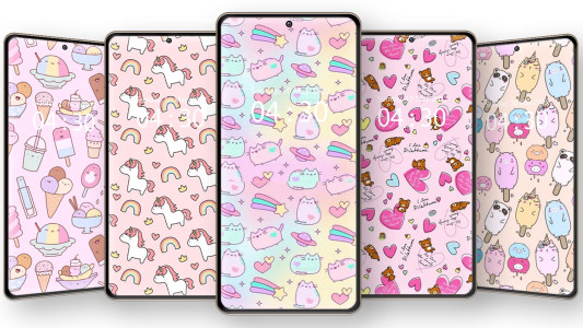 اسکرین شات 4 برنامه Cute Wallpapers For Girls