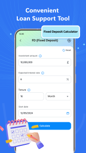 اسکرین شات 3 برنامه Auto Loan Calculator Mortgage