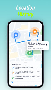 اسکرین شات 3 برنامه Family Locator, Tracking App