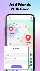اسکرین شات 1 برنامه Locafy: Phone Location Tracker