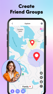 اسکرین شات 1 برنامه Locafy: Phone Location Tracker