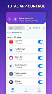 اسکرین شات 5 برنامه App Lock