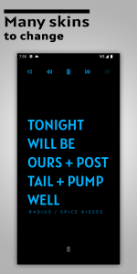 اسکرین شات 8 برنامه Lock Screen Music Player