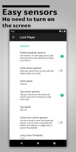 اسکرین شات 4 برنامه Lock Screen Music Player