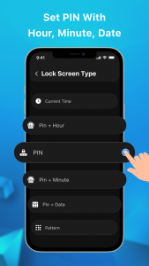 اسکرین شات 6 برنامه Pin Lock Screen Styles