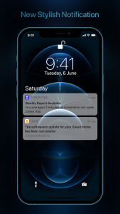 اسکرین شات 4 برنامه iphone 14 Lock screen