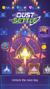 اسکرین شات 4 بازی Dust Settle 3D - Galaxy Attack
