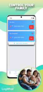 اسکرین شات 1 برنامه LogWho - Parental Control
