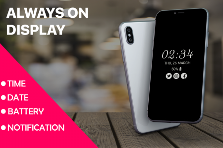 اسکرین شات 1 برنامه Always On Display - Amoled