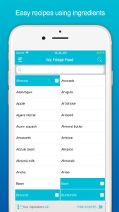 اسکرین شات 1 برنامه My fridge food – Quick & Easy