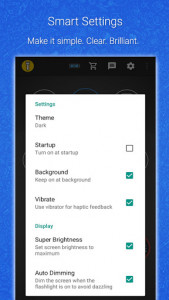 اسکرین شات 8 برنامه Amazing Flashlight