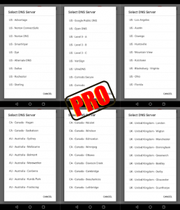 اسکرین شات 3 برنامه Speedy DNS Changer