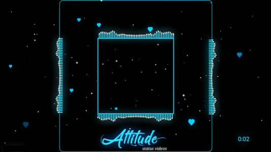 اسکرین شات 4 برنامه Awesome Avee Player Templates - Love Avee Player