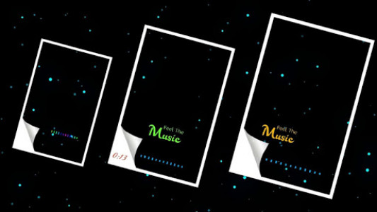 اسکرین شات 1 برنامه Awesome Avee Player Templates - Love Avee Player