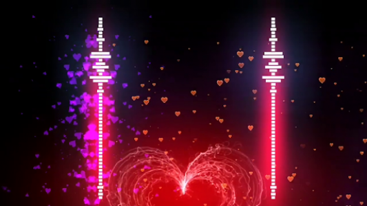 اسکرین شات 6 برنامه Awesome Avee Player Templates - Love Avee Player