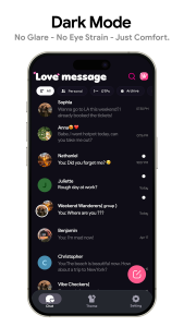 اسکرین شات 2 برنامه Love Messages: Text SMS