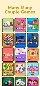 اسکرین شات 2 برنامه Lovora: Couple Games & Widgets