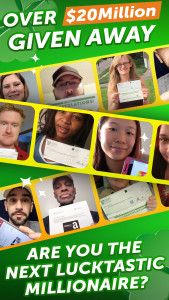 اسکرین شات 1 برنامه Lucktastic: Win Prizes, Real Rewards, & Gift Cards