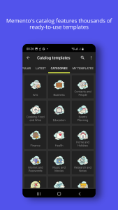 اسکرین شات 8 برنامه Memento Database