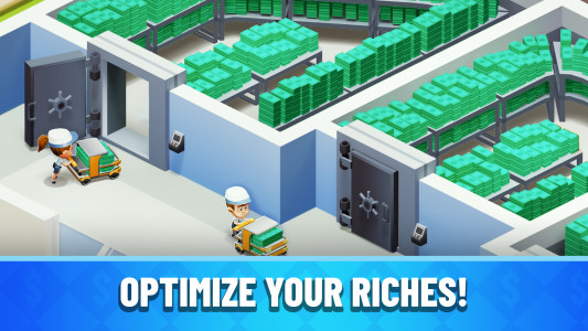 اسکرین شات 1 بازی Idle Bank Tycoon: Money Empire