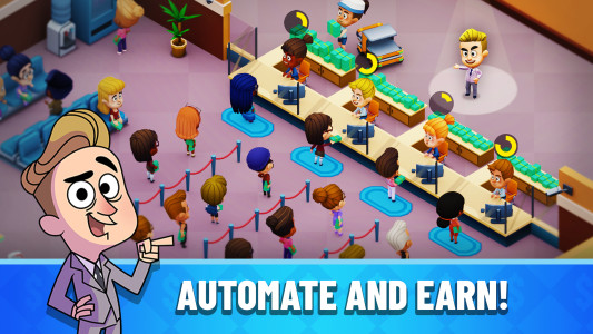 اسکرین شات 3 بازی Idle Bank Tycoon: Money Empire