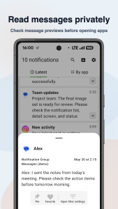 اسکرین شات 2 برنامه Notification History
